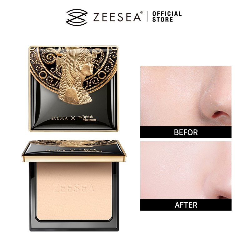 Phấn Nén Trang Điểm Zeesea Kiểm Soát Dầu Chống Thấm Nước Lâu Trôi