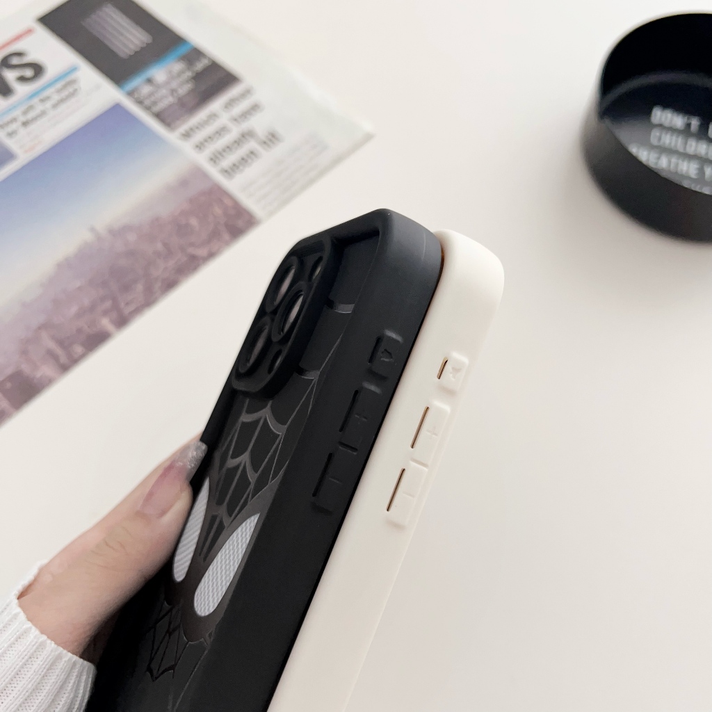 Thời Trang Ốp Lưng Chống Sốc Hình Người Nhện Cho iphone 14promax / 14pro / 14 / 13promax / 13pro / 13 / 12 / 11