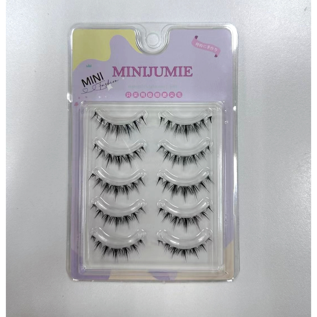 Lông Mi Giả Minijumie Dày Tự Nhiên Tái Sử Dụng Được