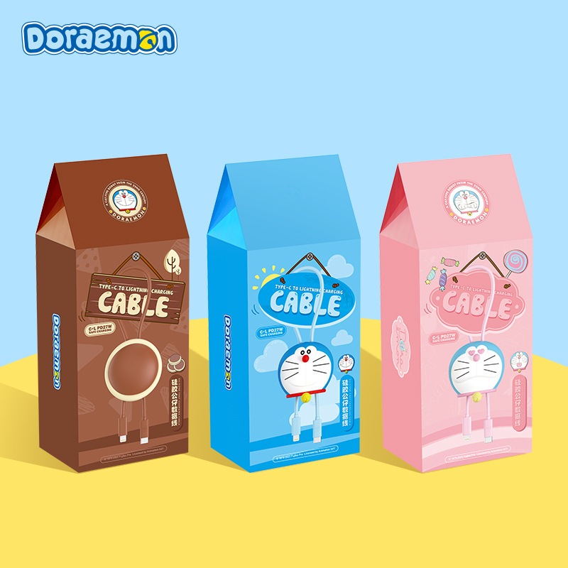 Doraemon Dây Cáp Sạc Nhanh c Sang c 100w / c Sang l 27w