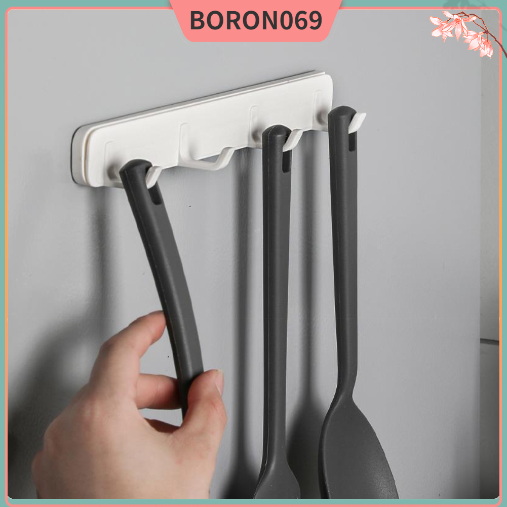 Bộ 4 Móc Treo Tường Có Thể Kéo Dài Tiện Dụng Boron069