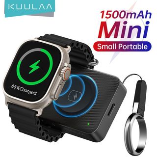  Sạc dự phòng  KUULAA 1500mah dạng móc khóa cho Apple watch 