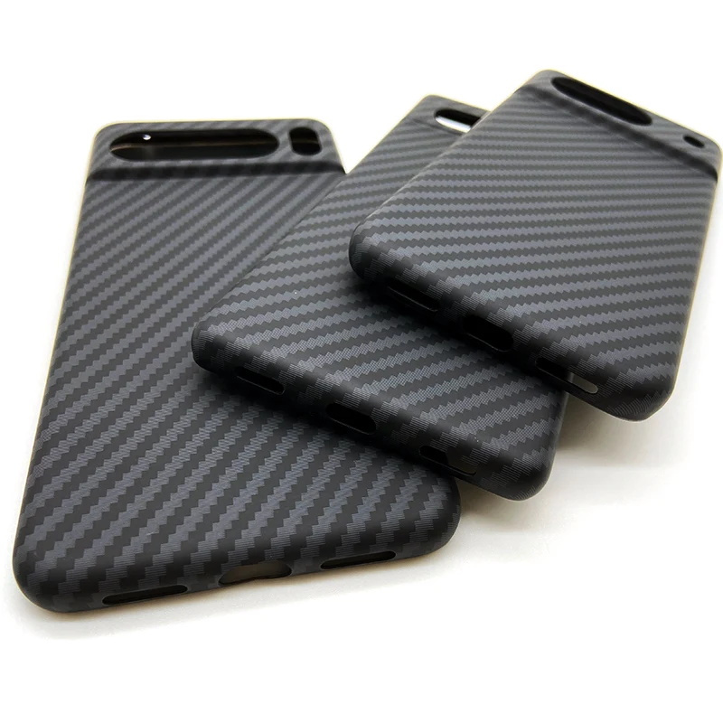 Bao Da Điện Thoại Sợi carbon Siêu Mỏng Cho google pixel 8 pro 7a Ốp