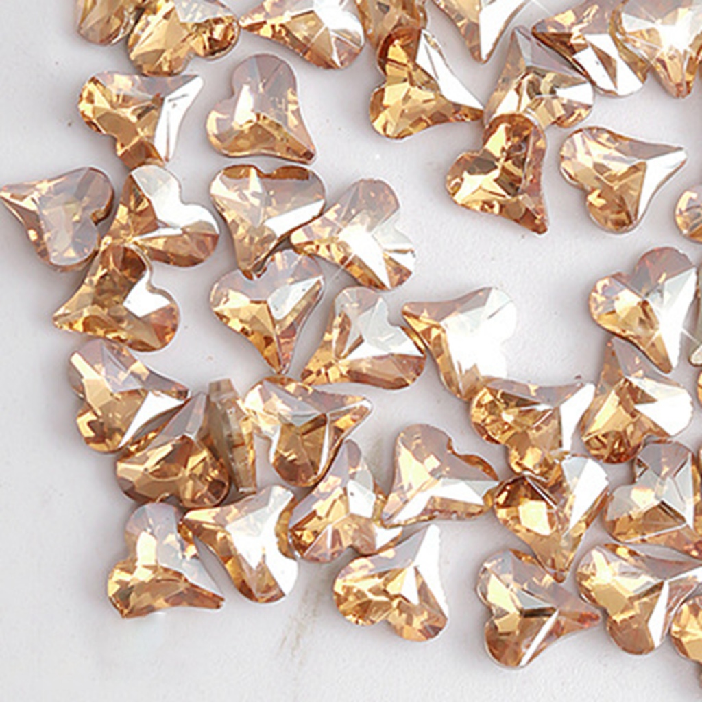 Nor 20 cái / bộ trang trí móng tay trang trí cho salon love heart jewelry nail drills luxury