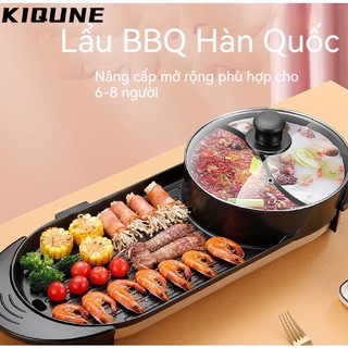 Kiqune nồi lẩu điện mini nồi điện đa năng ign23b08b5