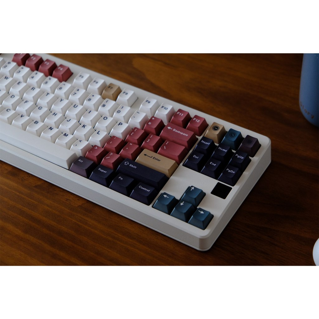 GMK Hỗn Hợp Đèn Keycaps, 129 Phím Keycaps Anh Đào Hồ Sơ DYE-SUB Cá Tính GMK Keycaps Cho Bàn Phím Cơ