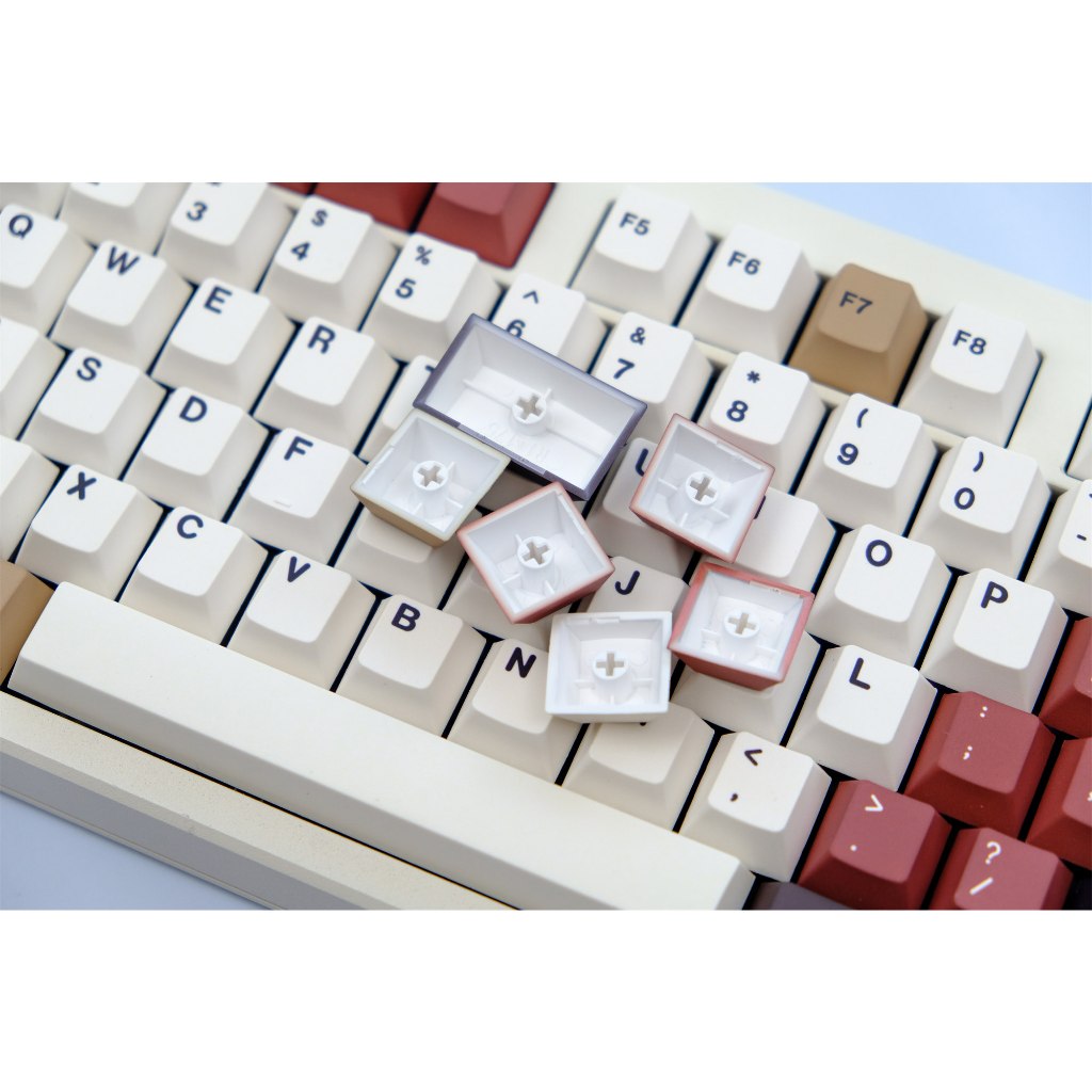 GMK Hỗn Hợp Đèn Keycaps, 129 Phím Keycaps Anh Đào Hồ Sơ DYE-SUB Cá Tính GMK Keycaps Cho Bàn Phím Cơ