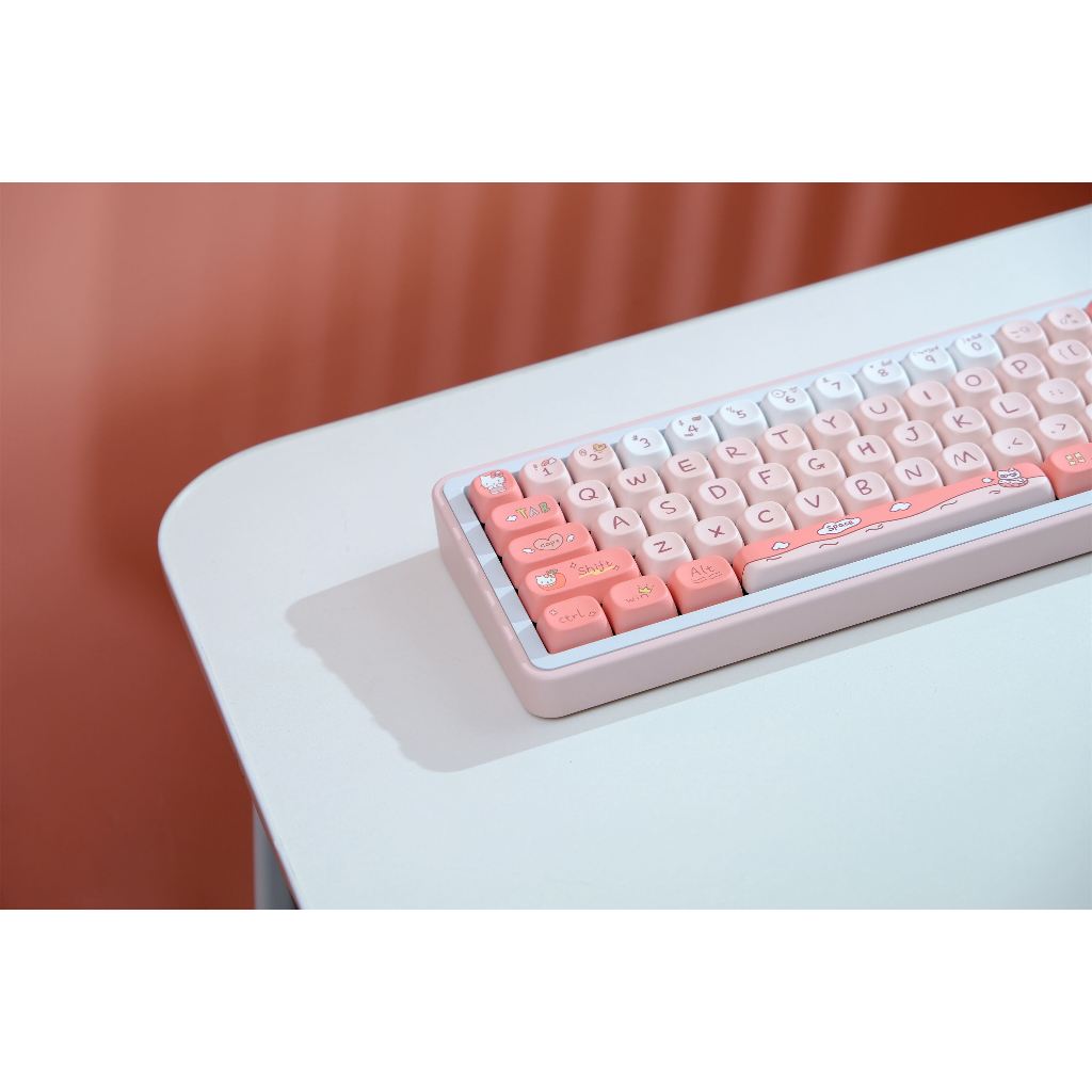 Keycaps mèo GMK Kitt, 126 Phím keycaps MOA Profile DYE-SUB Keycaps GMK được cá nhân hóa cho bàn phím cơ