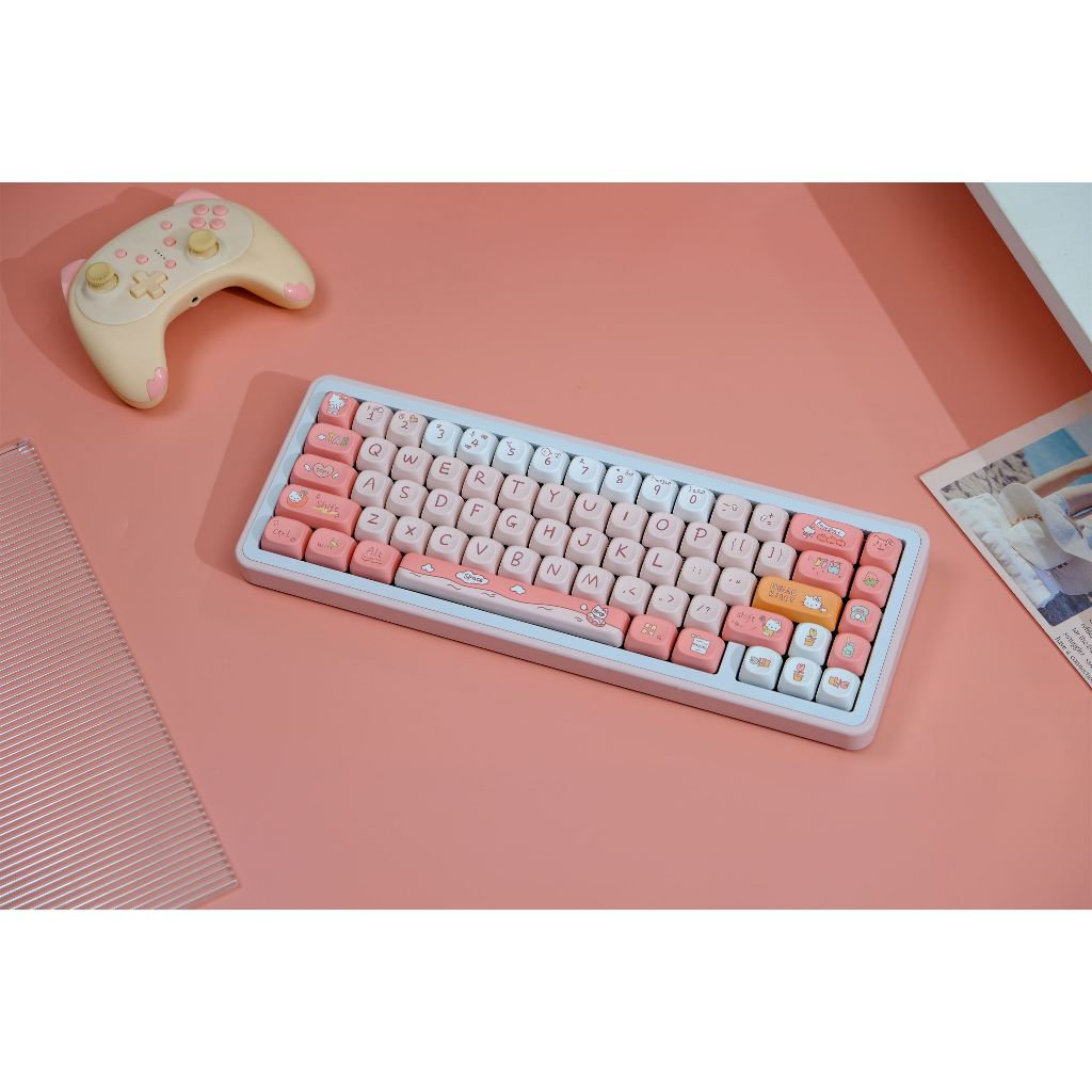 Keycaps mèo GMK Kitt, 126 Phím keycaps MOA Profile DYE-SUB Keycaps GMK được cá nhân hóa cho bàn phím cơ