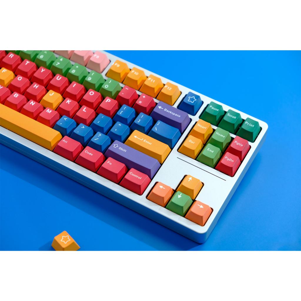 GMK Handarbeit Keycaps, 129 Phím Keycaps Anh Đào Hồ Sơ DYE-SUB Cá Tính GMK Keycaps Cho Bàn Phím Cơ