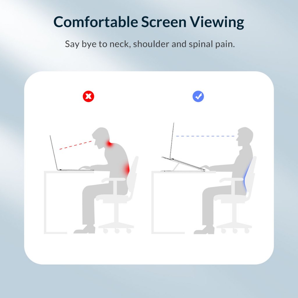 Giá Đỡ Máy Tính Xách Tay orico Có Thể Điều Chỉnh Tiện Lợi (pfb-a23)