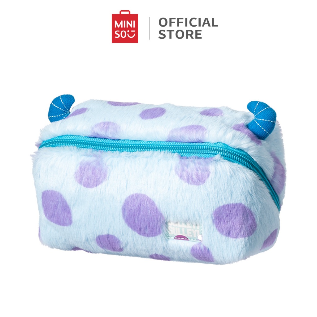 Túi đựng mỹ phẩm MINISO Disney túi bút cầm tay túi đựng đồ trang điểm Đáng yêu hộp bút 20x10x12cm