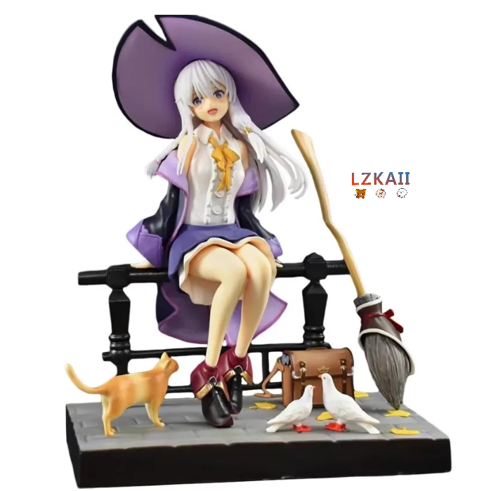 Wandering Mô Hình Phù Thủy elaina Gray Devilire gk 26cm Phiên Bản Giới Hạn Làm Bằng Nhựa resin Thủ Công Để Bàn Trang Trí