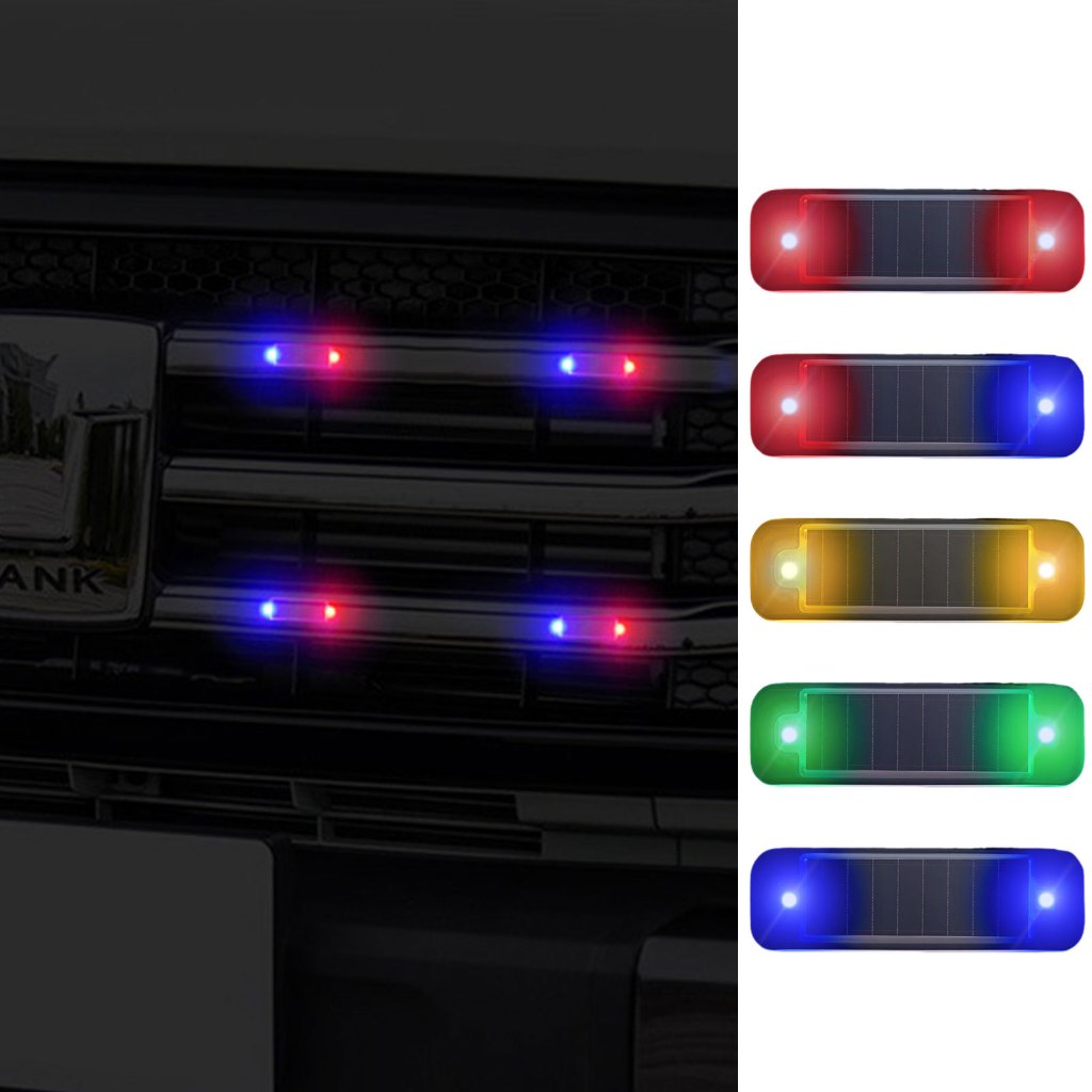 Đèn cảnh báo năng lượng mặt trời ô tô, đèn nhấp nháy chống va chạm phía sau xe máy, đèn LED nhấp nháy không dây xe đạp