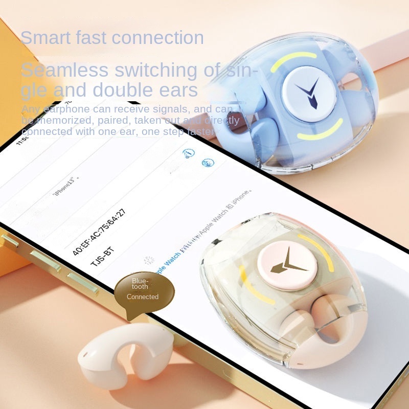 Tai Nghe bluetooth 5.3 tws Hình Chữ Nhật Có mic Cho Điện Thoại 14