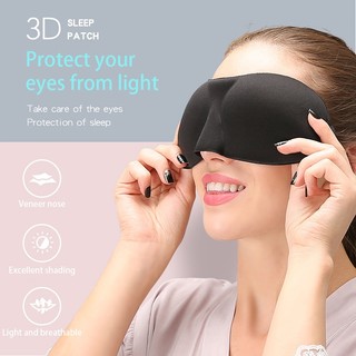 Novn mặt nạ mắt ngủ 3d thoáng khí mềm mại