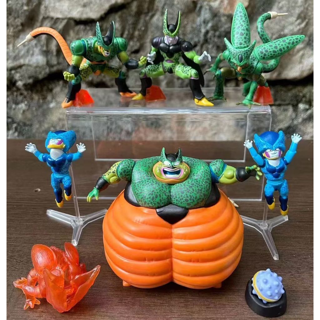 Set 8 Mô Hình Nhân Vật Phim Hoạt Hình dragon ball Bằng pvc hg8