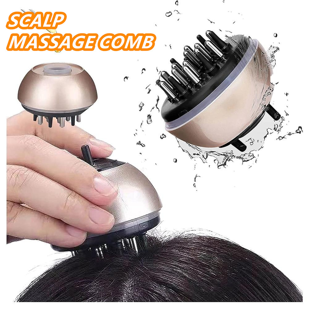 Tinh Dầu Mát Xa Da Đầu Kích Thích Mọc Tóc Cho Nam Và Nữ ,Lược Chải Tóc Massage Da Đầu Chống Tĩnh Điện