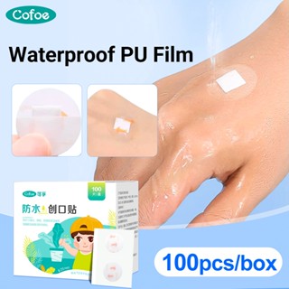 Hộp 100 Băng Keo Cá Nhân mini Trong Suốt Chống Thấm Nước