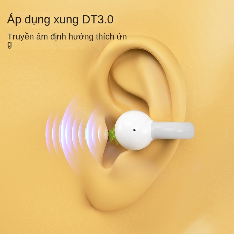 Tai Nghe Bluetooth Không Dây HIFI Siêu Dài Dạng Kẹp mini Cảm Ứng Xương Mới