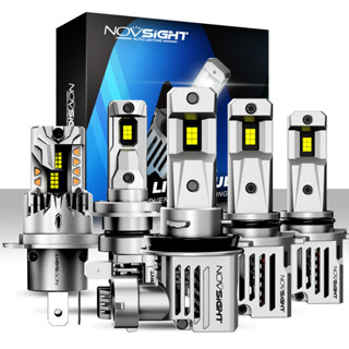 Novsight Set 2 Bóng Đèn Pha LED H4 H7 H11 15000LM 6500K Cho Xe Hơi