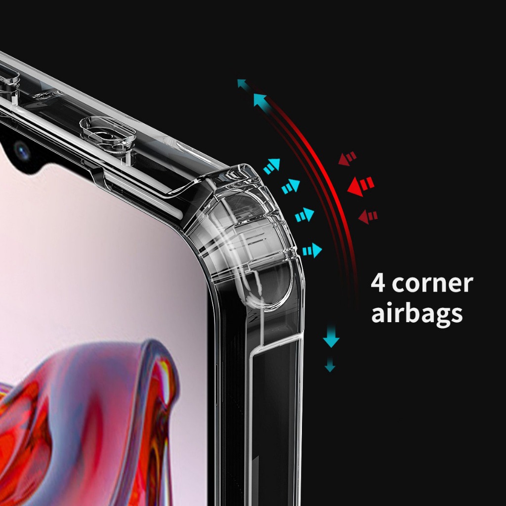 Chống Sốc Ốp Điện Thoại acrylic Trong Suốt Cho Xiaomi Redmi 13C 12C 10C 12 12R 10 4G 5G