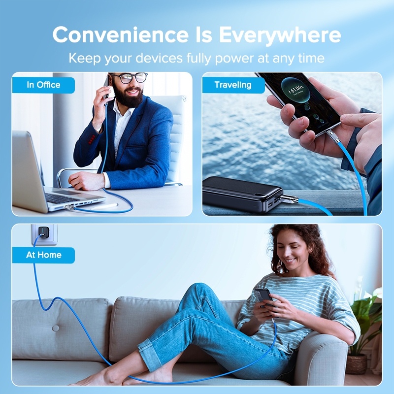 Dây Cáp Sạc qoovi 120w usb type c 6a Chất Lượng Cao silicone