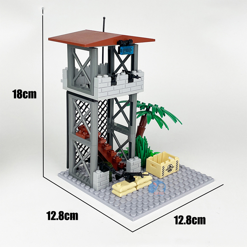 Leyu moc Fighting base Lắp Ráp Mô Hình Nhân Vật Quân Đội