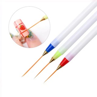 Set 3 / 6 cọ vẽ trang trí móng tay đầu mềm