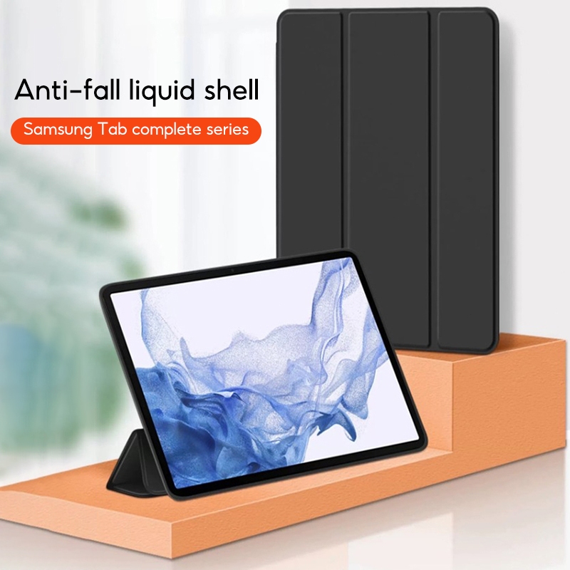 Bao Da pu Máy Tính Bảng samsung galaxy tab a8 10.5in x205 x200 s6 lite 10.4in p610 p615 p619 a7 10.4in a9 plus a7 lite 8.7in s7 s8 11in Thông Minh