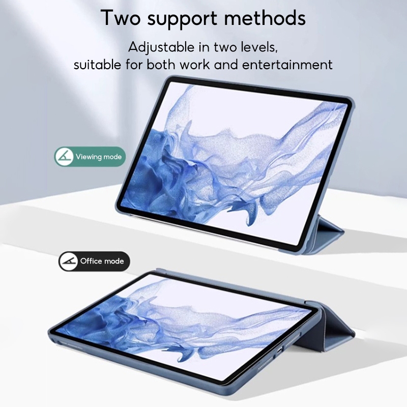 Bao Da pu Máy Tính Bảng samsung galaxy tab a8 10.5in x205 x200 s6 lite 10.4in p610 p615 p619 a7 10.4in a9 plus a7 lite 8.7in s7 s8 11in Thông Minh