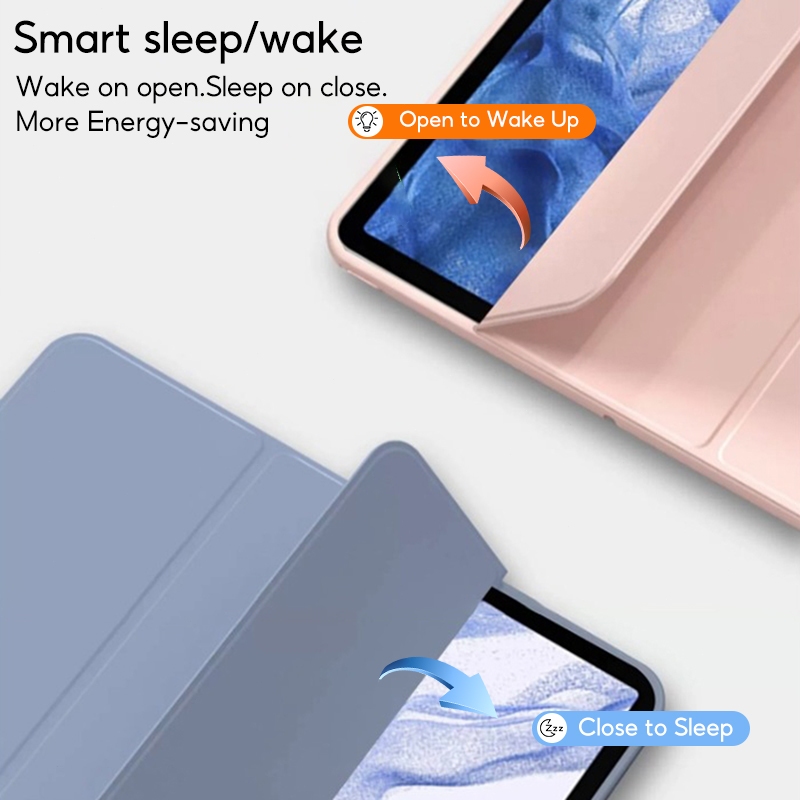 Bao Da pu Máy Tính Bảng samsung galaxy tab a8 10.5in x205 x200 s6 lite 10.4in p610 p615 p619 a7 10.4in a9 plus a7 lite 8.7in s7 s8 11in Thông Minh
