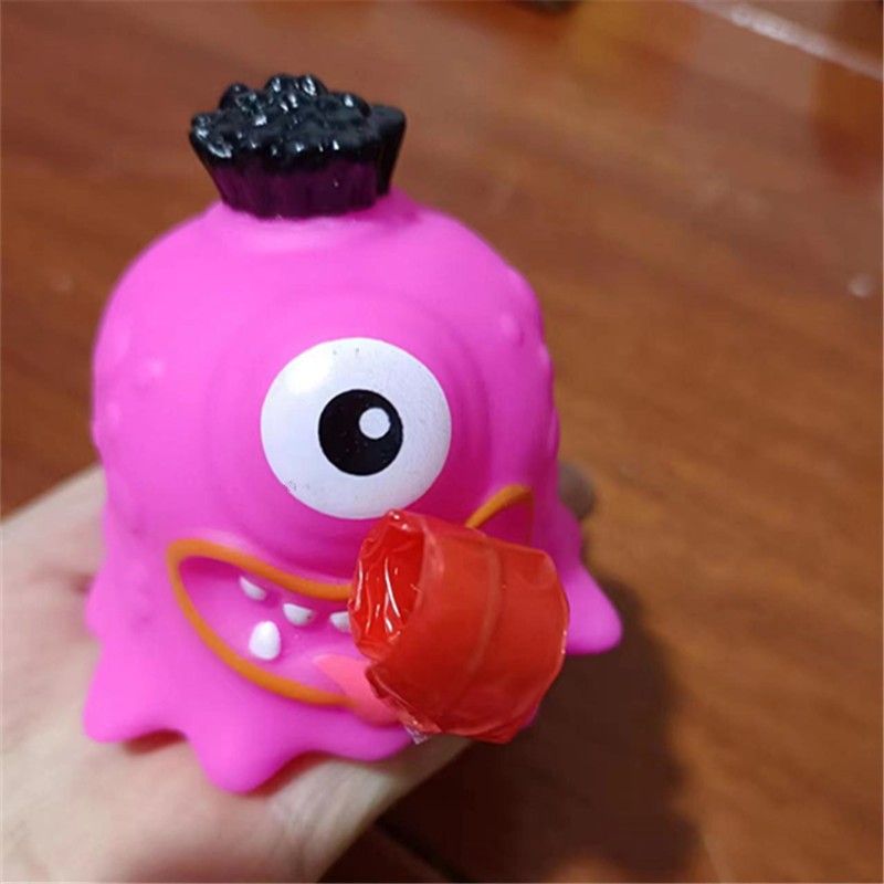 Đồ Chơi Bóp Giảm Căng Thẳng Hình Con Ếch Mắt To Vui Nhộn Nhiều Màu Sắc Cho Trẻ Em