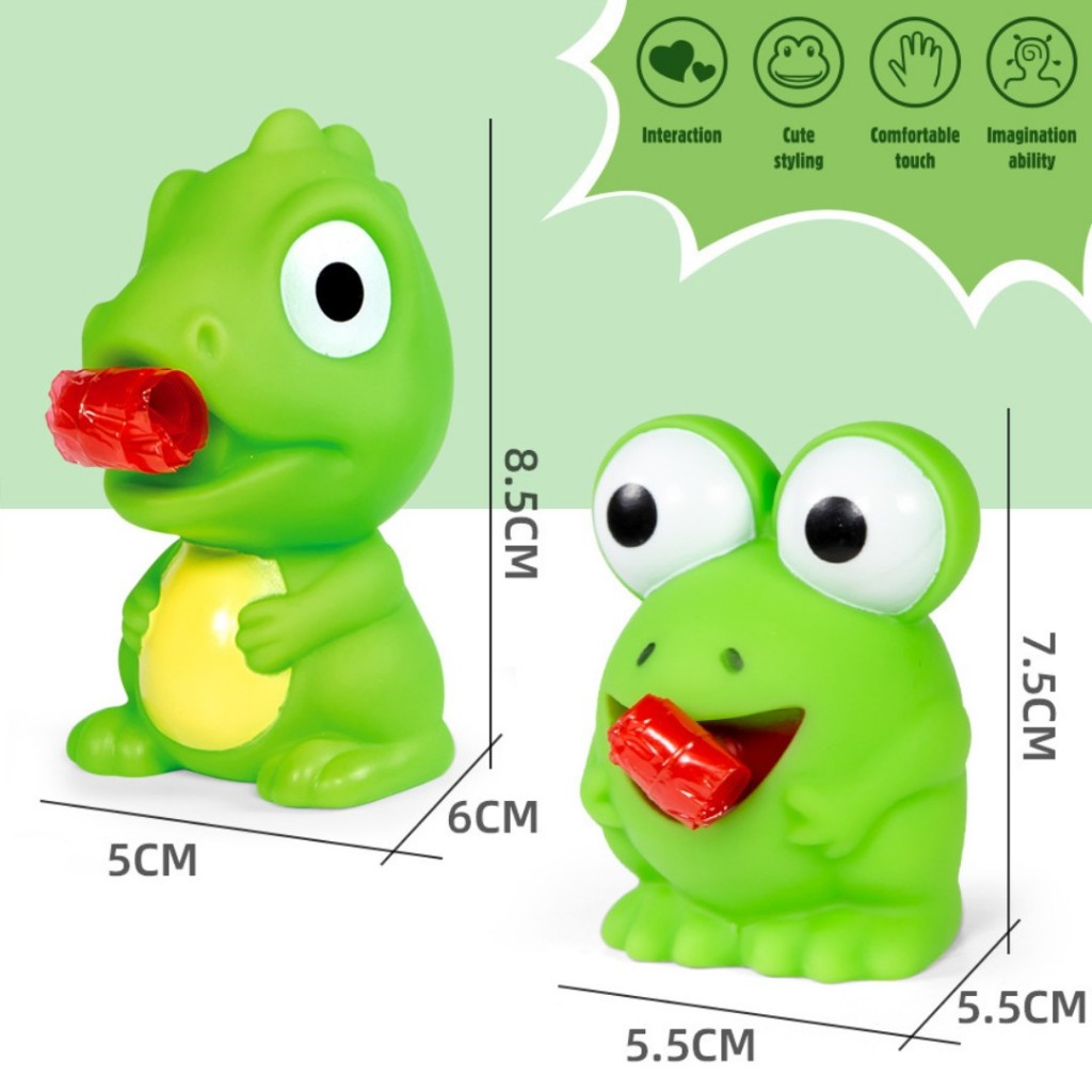 Đồ Chơi Bóp Giảm Căng Thẳng Hình Con Ếch Mắt To Vui Nhộn Nhiều Màu Sắc Cho Trẻ Em
