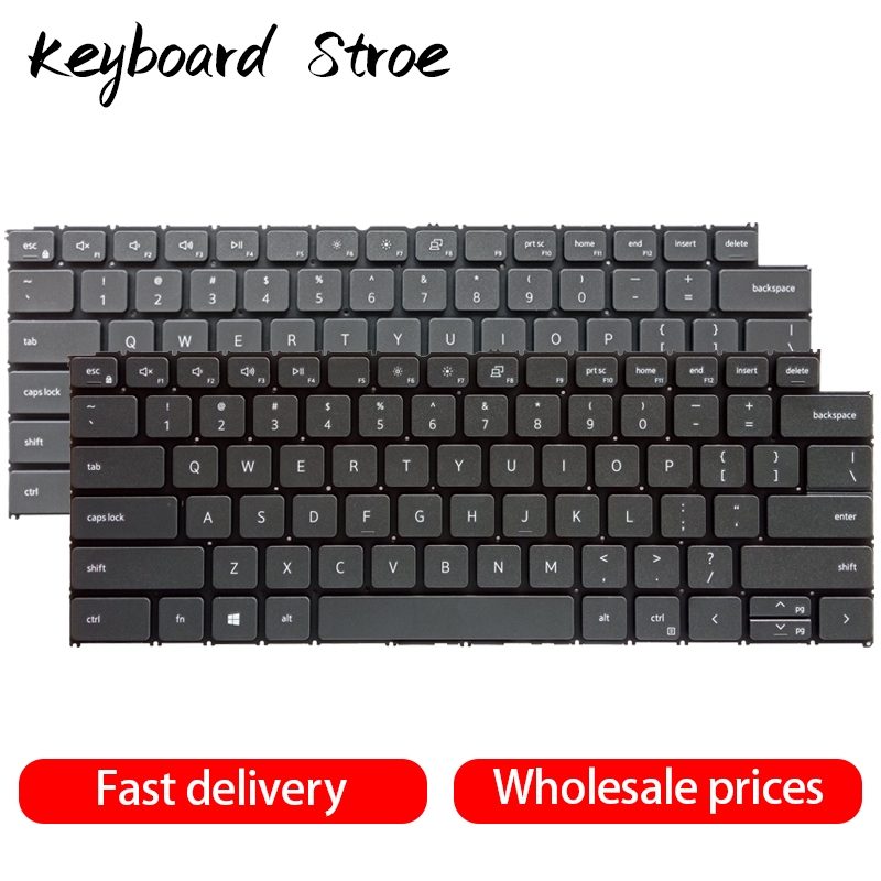 Dành Cho Laptop Dell Latitude 3320 3330 13.3inch 3420 14inch Bàn Phím Laptop Thay Thế Đèn Nền Hoa Kỳ