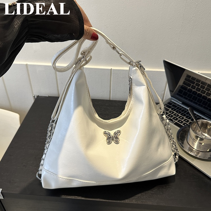 Túi tote đeo vai LIDEAL GTT23916EV 38Z230918 thời trang công sở văn phòng/đi học đi làm vintage nhiều màu 2023 cho nữ