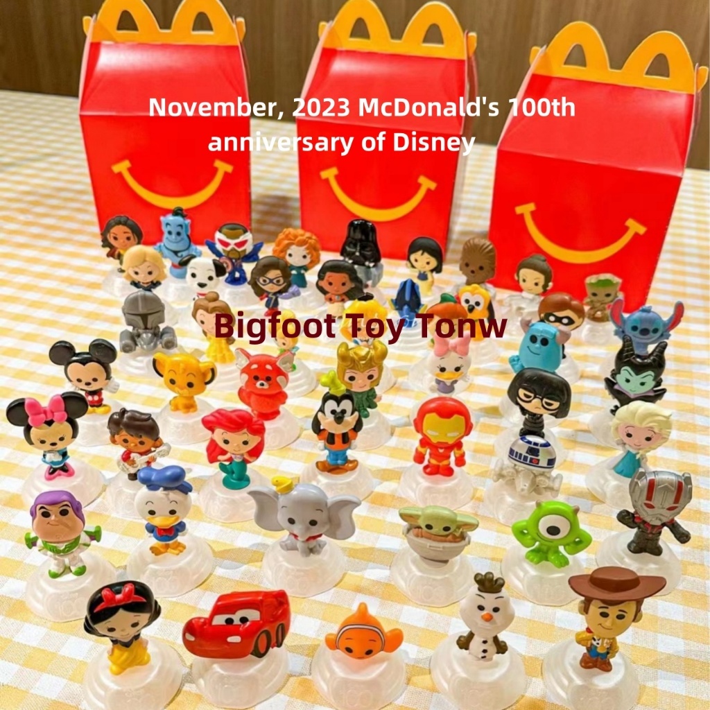 Mô Hình Đồ Chơi Nhân Vật Hoạt Hình disney Mcdonald 'S 100th 2023