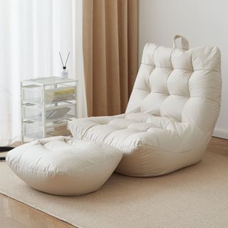  Ghế lười hạt xốp  tatami tựa lưng Ghế Sofa có thể nằm ngủ Phù Hợp Cho PhòngKhách Ban Công Phòng Ngủ 
