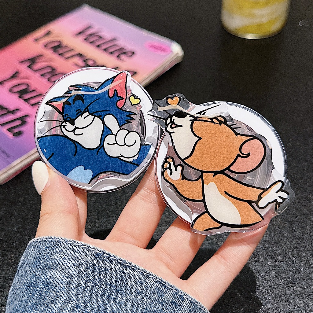 Ốp Điện Thoại Họa Tiết tom jerry Cho iphone 15 11 12 13 14 pro max