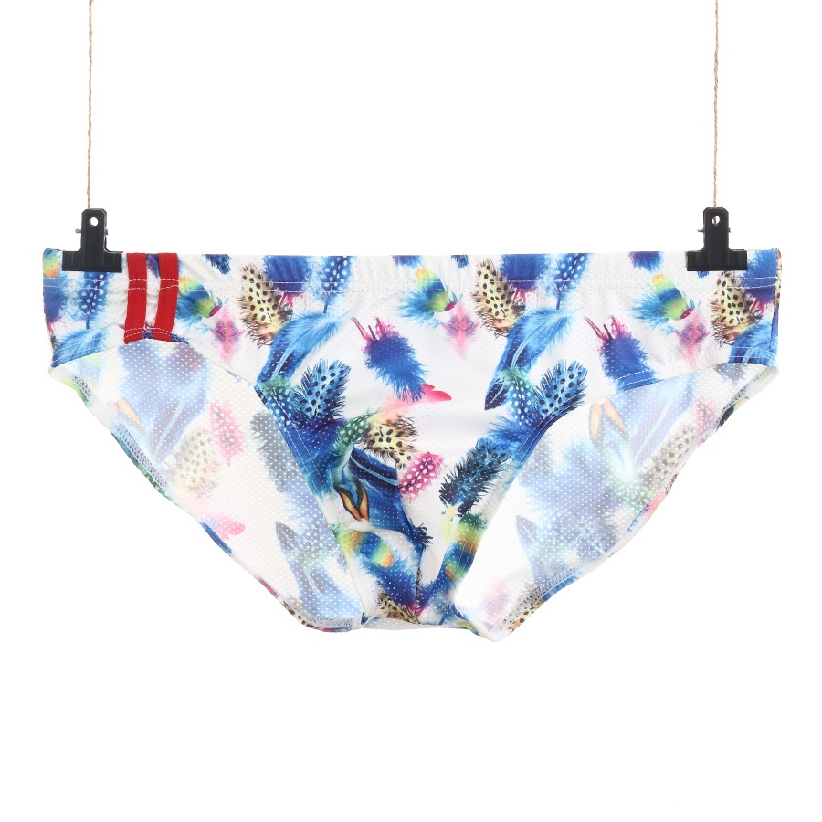 Thời Trang Quần Lót Lưới Thoáng Khí Hoạ Tiết In Cho Nam Giới