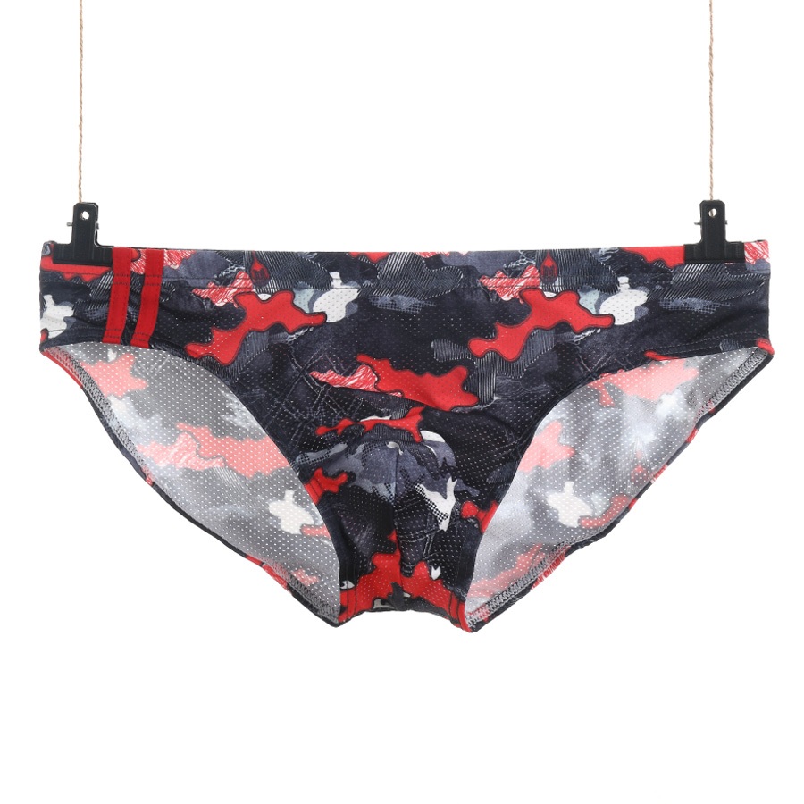 Thời Trang Quần Lót Lưới Thoáng Khí Hoạ Tiết In Cho Nam Giới