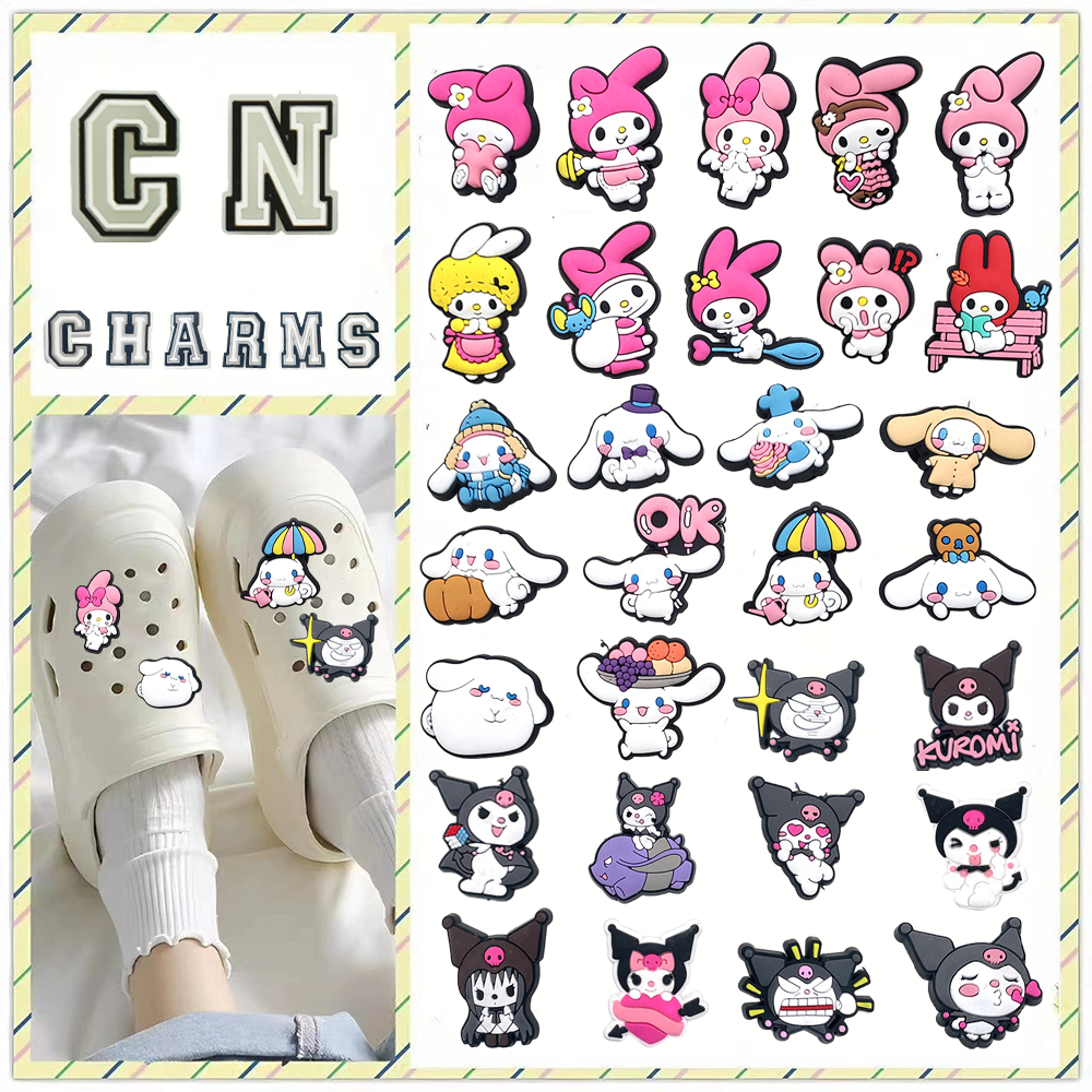 Hot jibbitz 1 Phụ Kiện Trang Trí Sân Vườn Chủ Đề Giày crocs diy Quà Tặng Trẻ Em