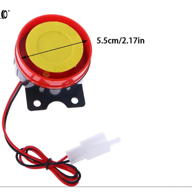 Còi Báo Động 12v 125db 12v Chuyên Dụng Cho Xe Hơi Xe Tải