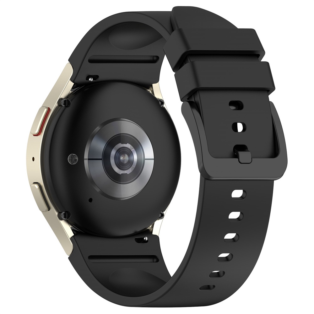 Silicone Dây Đeo Silicon Cho Đồng Hồ Thông Minh Samsung Galaxy Watch 6 5 Pro 4 45mm 44mm 40mm Classic 47mm 43mm 46mm 42mm