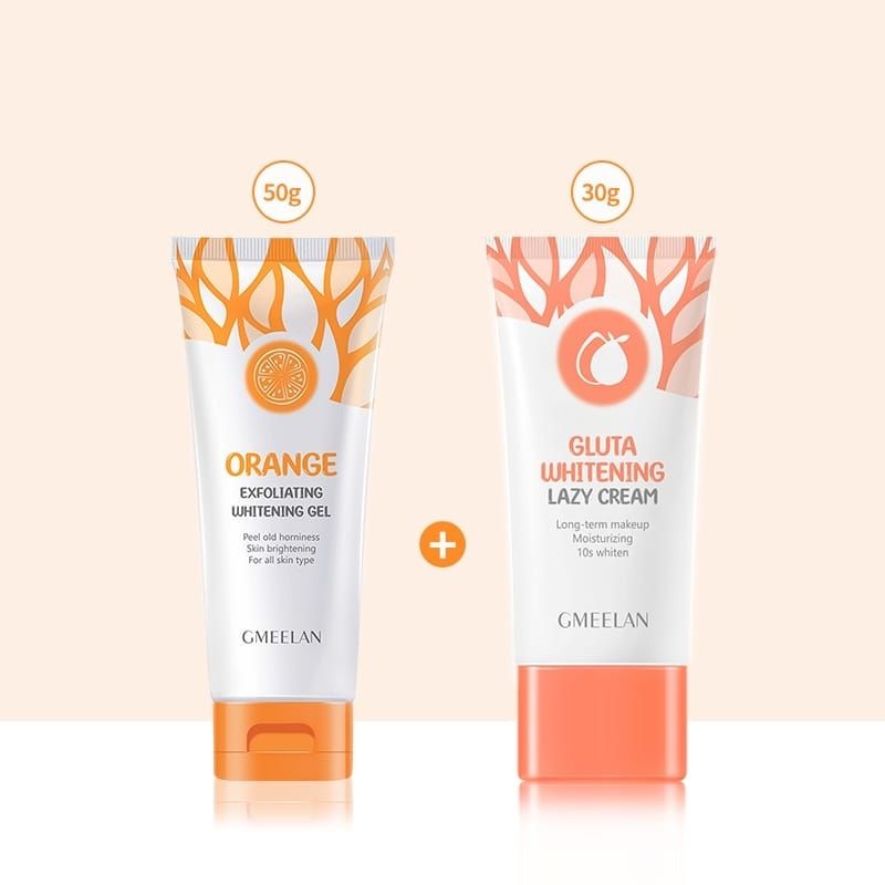 Tẩy tế bào da chết mặt orange gmeelan 50g dịu nhẹ dưỡng trắng da làm sạch sâu lỗ chân lông