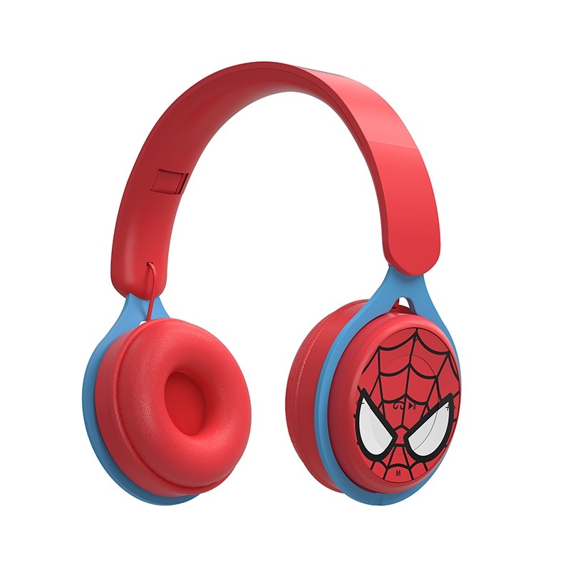 Tai nghe trẻ em Bluetooth không dây Disney Marvel có micrô Nguyên thủy / Người nhện / Captain America / Chuột Mickey