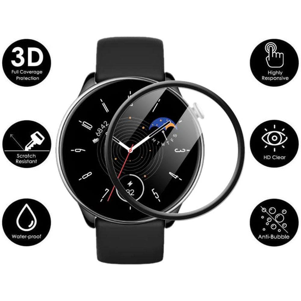 Miếng Dán Bảo Vệ Màn Hình Đồng Hồ Thông Minh mibro watch lite 2 a1 3d Siêu Mỏng
