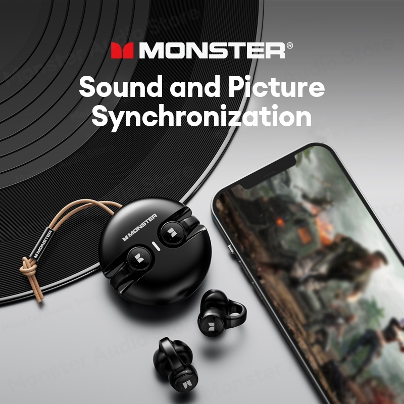 Tai Nghe bluetooth 5.3 Âm Thanh hifi monster xkt21 Chất Lượng Cao