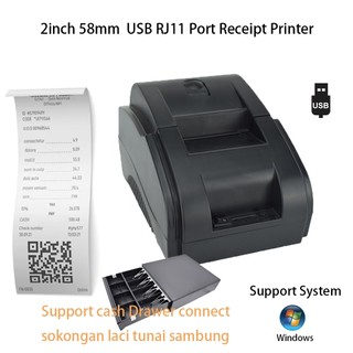 Máy in hóa đơn nhiệt cổng usb 58mm cho máy in post machine
