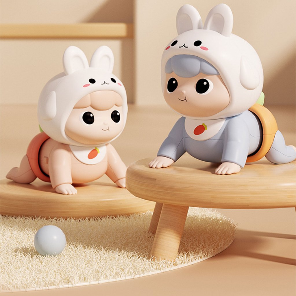 Búp Bê Bò Bằng Điện Có Nhạc Dành Cho Trẻ Em 6-12 Tháng Tuổi